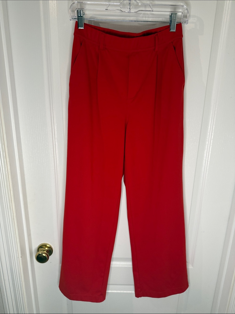 Halara Red Work Pants | Small